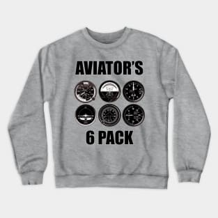 Aviator's 6 pack Crewneck Sweatshirt